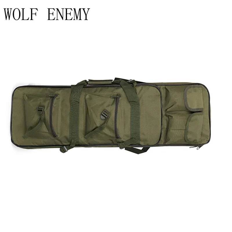 95cm 37.4" Inch Double Pockets Hiking Dual Tactical Large Capacity Carrying Case Bags for Rifle Hunting AEG Gun Green Black
95cm 37.4" Inch Double Pockets Hiking Dual Tactical Large Capacity Carrying Case Bags for Rifle Hunting AEG Gun Green Black