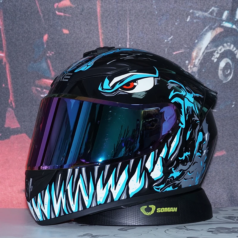 Полнолицевой мотоциклетный шлем — одобренный DOT, легкий и удобный, выбор разных размеров — шлем для скутера
Полнолицевой мотоциклетный шлем — одобренный DOT, легкий и удобный, выбор разных размеров — шлем для скутера