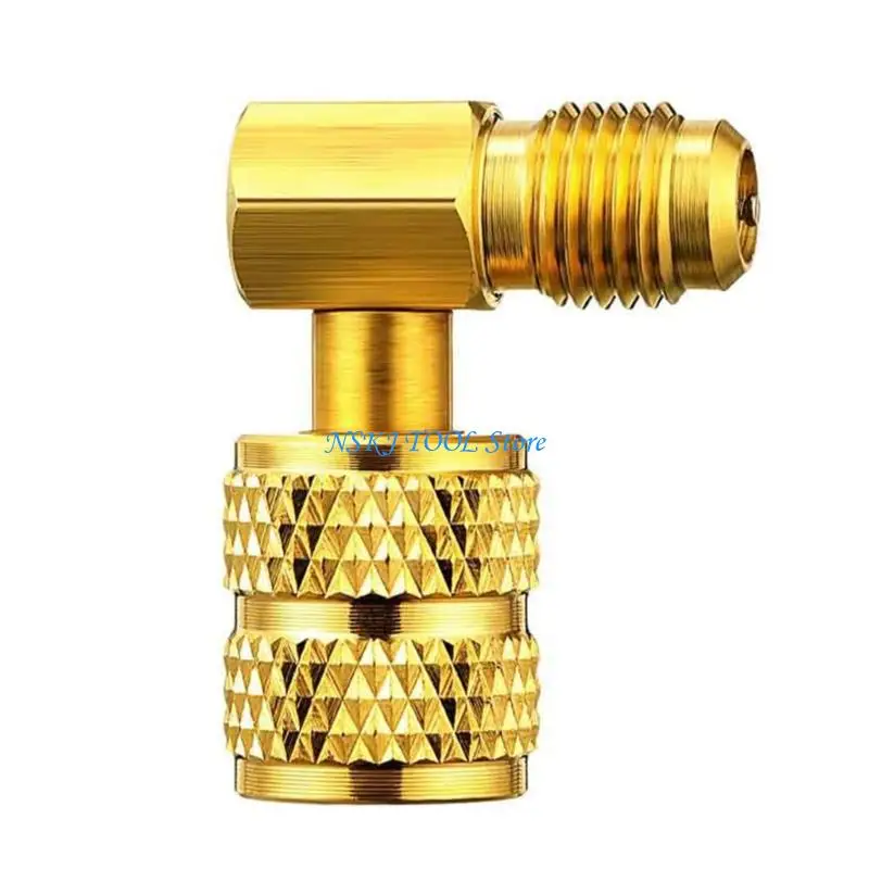 L8RC Professional R410A Charging Vacuum Port Adapter Metal For Mini Split Air Conditioner HVAC Refrigeration
L8RC Professional R410A Charging Vacuum Port Adapter Metal For Mini Split Air Conditioner HVAC Refrigeration