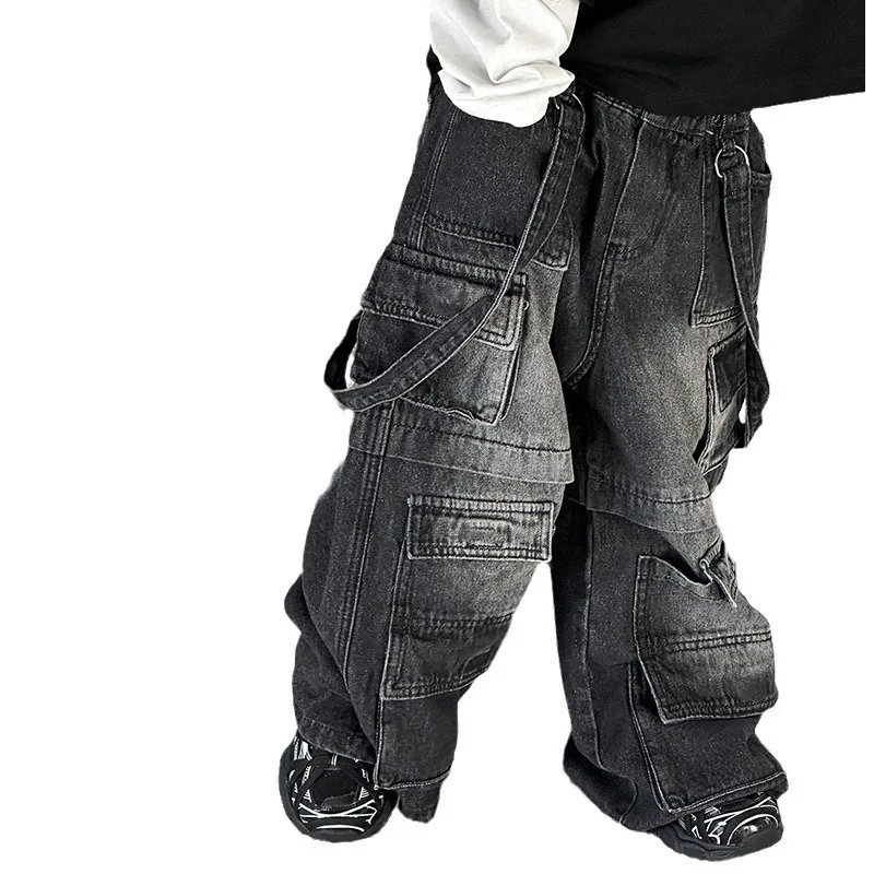 Boys' Foreign Jeans 2026 Spring New Children's Trendy Loose Pants Medium Children's Spring and Autumn Trousers
Boys' Foreign Jeans 2026 Spring New Children's Trendy Loose Pants Medium Children's Spring and Autumn Trousers