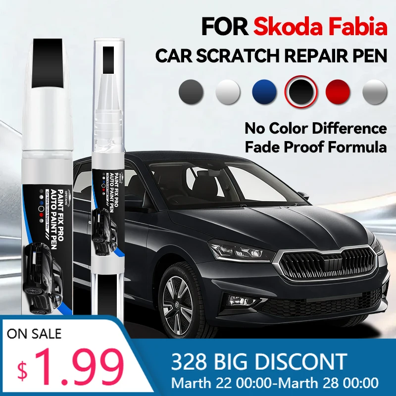 Ремонтный карандаш для подкраски царапин на Skoda Fabia 1999-2025 (6Y, 5J, NJ, HB) – Средство для самостоятельного удаления царапин, аксессуары для авто
Ремонтный карандаш для подкраски царапин на Skoda Fabia 1999-2025 (6Y, 5J, NJ, HB) – Средство для самостоятельного удаления царапин, аксессуары для авто