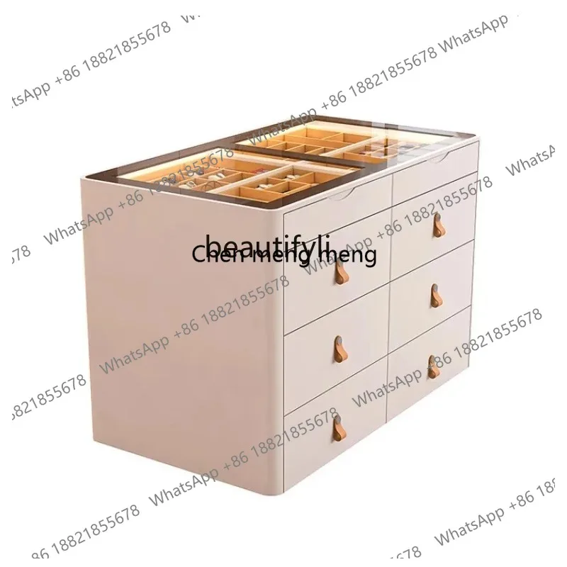 Cloakroom Island Cabinet Multifunctional Household Double-sided Drawer Storage Bucket Cabinet Jewelry Display Cabinet LHY26
Cloakroom Island Cabinet Multifunctional Household Double-sided Drawer Storage Bucket Cabinet Jewelry Display Cabinet LHY26