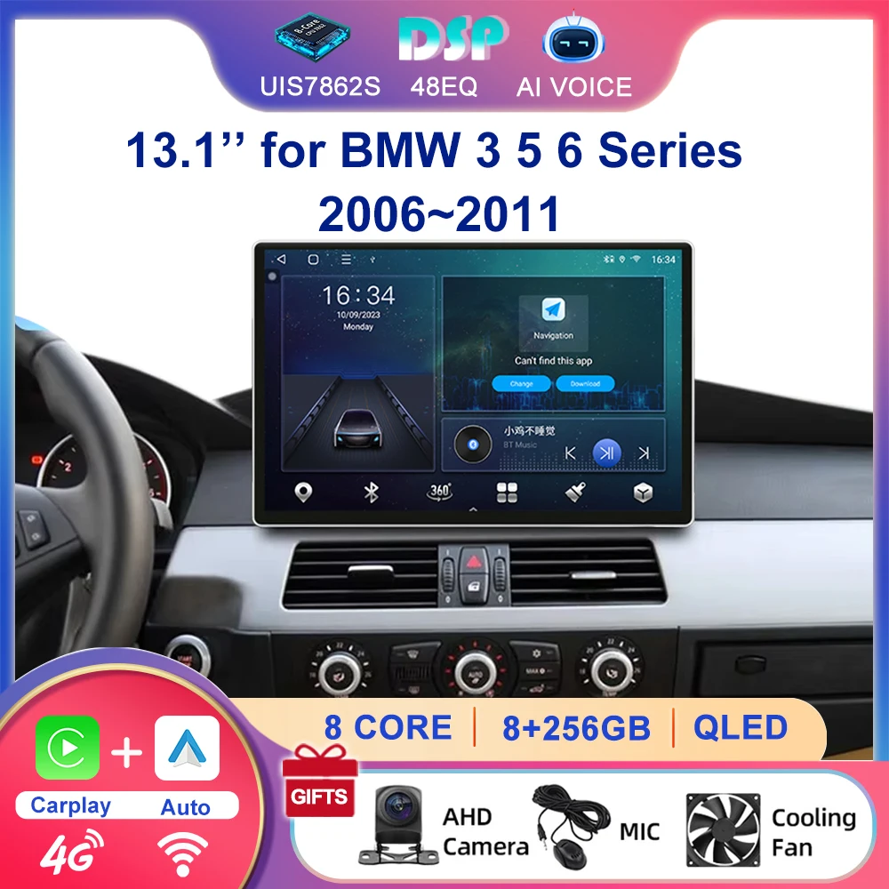 8 Core Car Player Android Auto Carplay Radio Gps Navigation System Video Mp5 Multimedia for BMW 3 5 6 Series E60 E61 2006~2011
8 Core Car Player Android Auto Carplay Radio Gps Navigation System Video Mp5 Multimedia for BMW 3 5 6 Series E60 E61 2006~2011