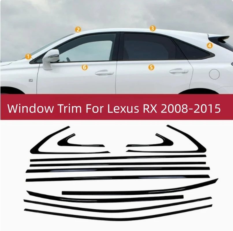 Window Trim For Lexus NX/RX 2008-2025 Exterior Window Molding Decorative Strip Sill Side Cover Trim Car Accessories
Window Trim For Lexus NX/RX 2008-2025 Exterior Window Molding Decorative Strip Sill Side Cover Trim Car Accessories