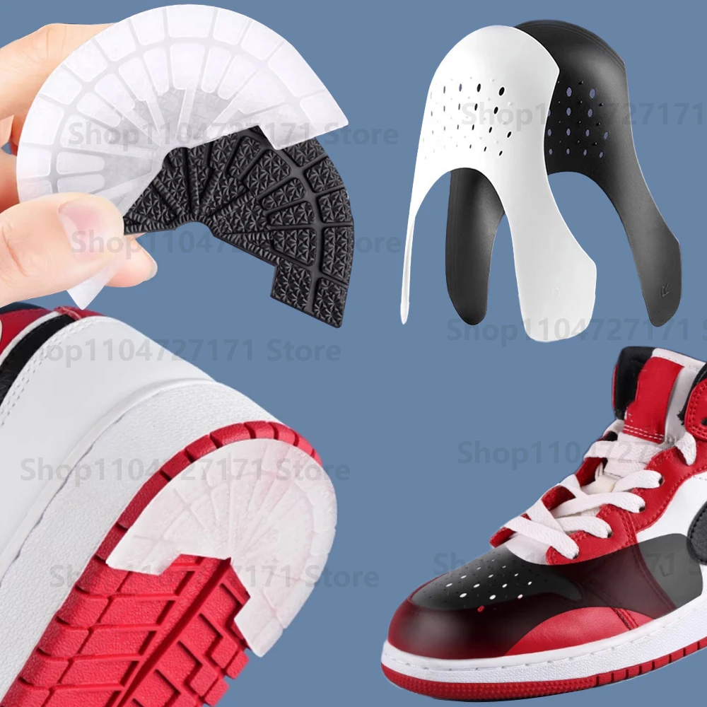 Shoe Anti Crease Protector Shoe Repair Sole Protector Sticker for Sneakers Prevent Crease and Wear Rubber Sole Guard Protection
Shoe Anti Crease Protector Shoe Repair Sole Protector Sticker for Sneakers Prevent Crease and Wear Rubber Sole Guard Protection