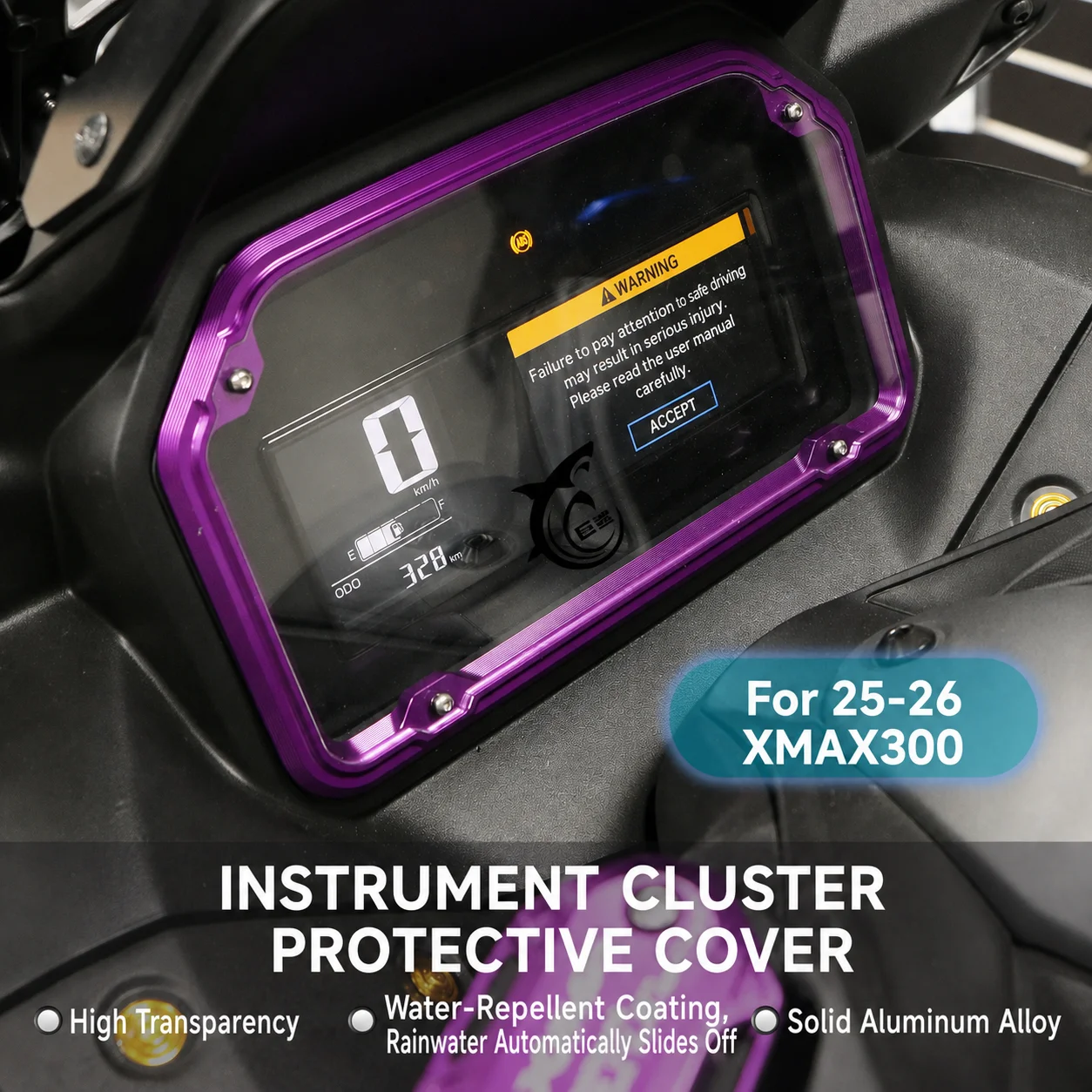 Suitable for Yamaha XMAX300 XMAX 300 X-MAX 300 motorcycle accessories 2025-2026 modification instrument frame protective cover
Suitable for Yamaha XMAX300 XMAX 300 X-MAX 300 motorcycle accessories 2025-2026 modification instrument frame protective cover