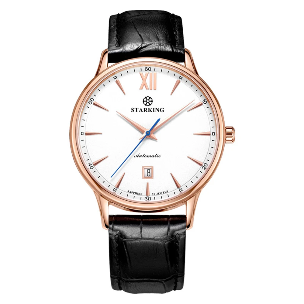 Dress Watch Automatic Mechanical Wristwatches Luxury 40mm Business Watch Men Stainless Steel Sapphire Glass Waterproof STARKING
Dress Watch Automatic Mechanical Wristwatches Luxury 40mm Business Watch Men Stainless Steel Sapphire Glass Waterproof STARKING