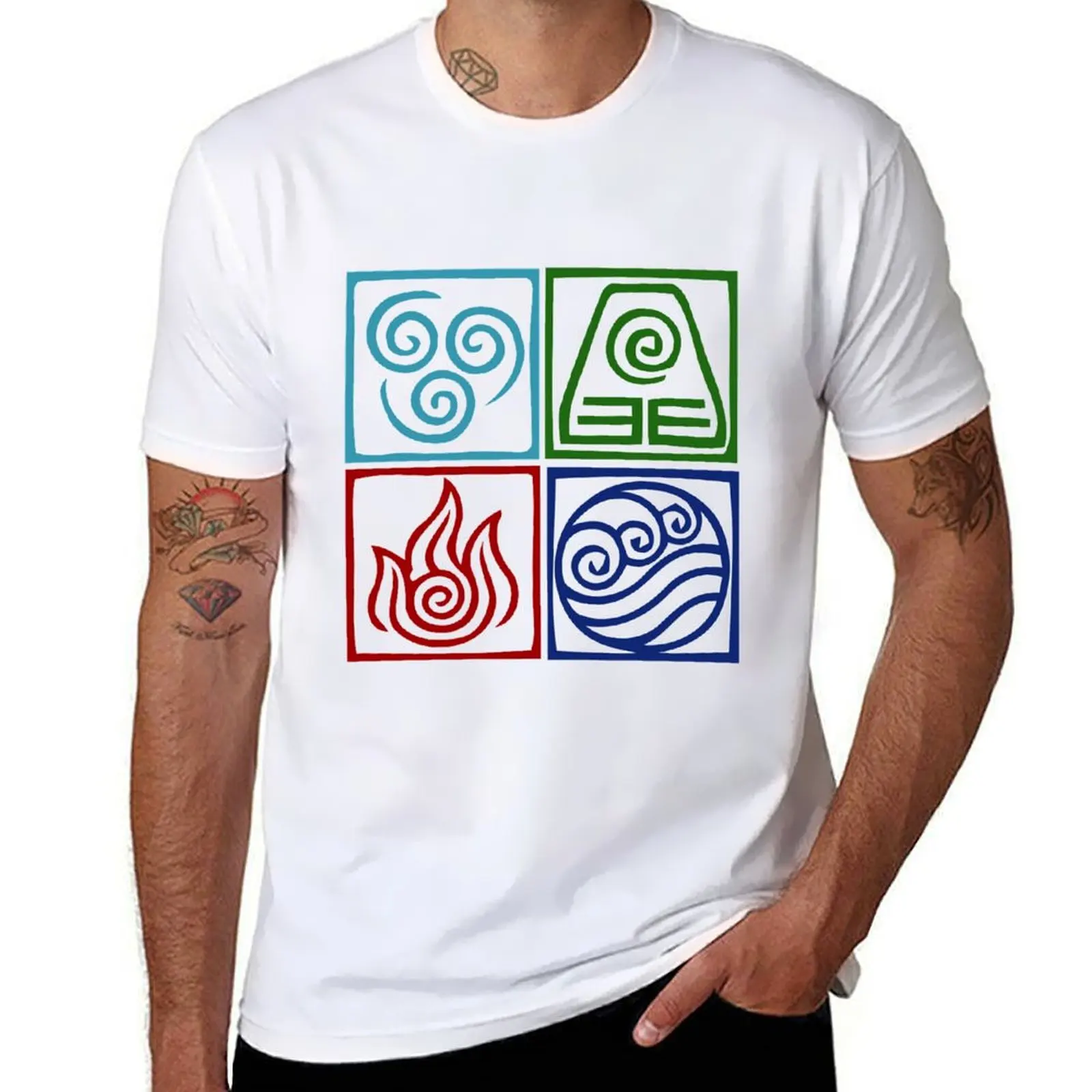 Avatar Four Elements T-Shirt rapper graphic tees plus sizes heavyweights shirts graphic plain black t shirts men
Avatar Four Elements T-Shirt rapper graphic tees plus sizes heavyweights shirts graphic plain black t shirts men