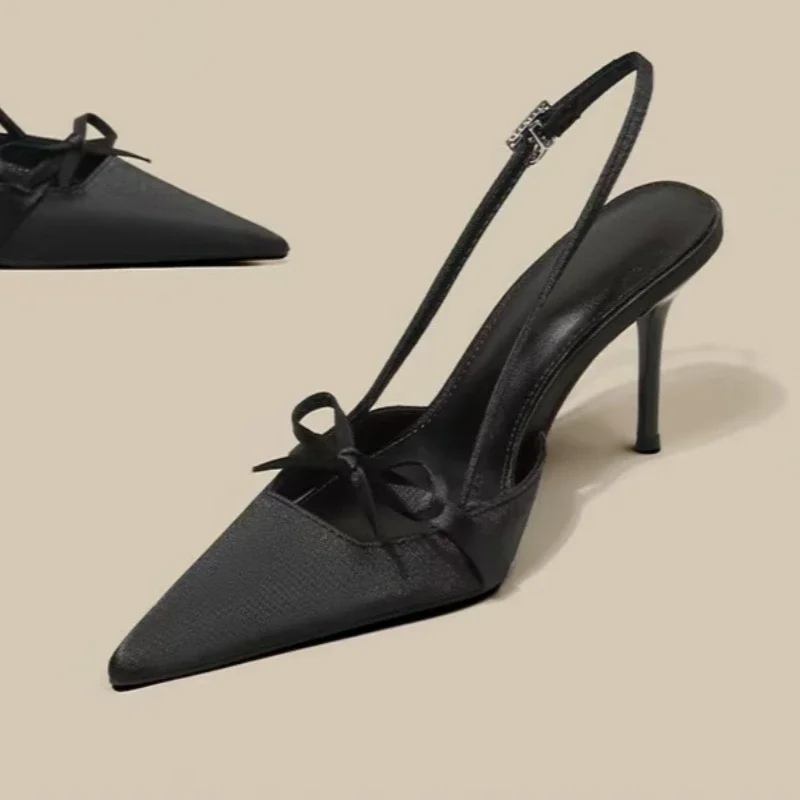 Summer New Baotou Sandals Women Fashion Pointy Shallow Mouth Butterfly Knot Anti-slip Wear-resistant High Heels
Summer New Baotou Sandals Women Fashion Pointy Shallow Mouth Butterfly Knot Anti-slip Wear-resistant High Heels