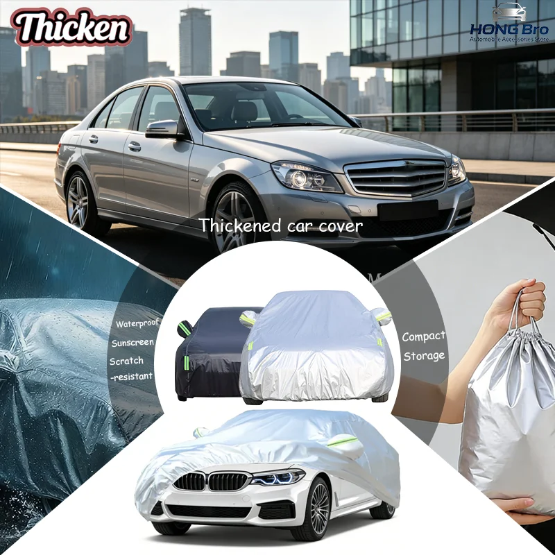 For Mercedes-Benz C W203 2004-2007 Car Cover Sunscreen Protection, Heat Insulation, Dust & Scratch Resistant, Exterior Auto
For Mercedes-Benz C W203 2004-2007 Car Cover Sunscreen Protection, Heat Insulation, Dust & Scratch Resistant, Exterior Auto