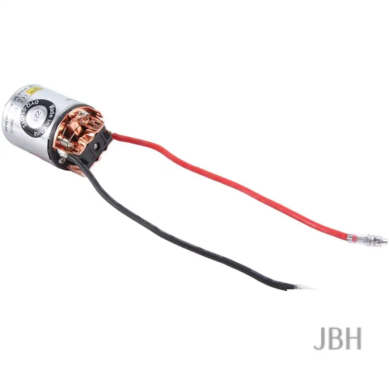 WJ-540 Матовый двигатель 22T и 320A ESC Контроллер скорости матового двигателя с 2A BEC для деталей грузовиков 1/10 RC Off-Road Racing Car
WJ-540 Матовый двигатель 22T и 320A ESC Контроллер скорости матового двигателя с 2A BEC для деталей грузовиков 1/10 RC Off-Road Racing Car