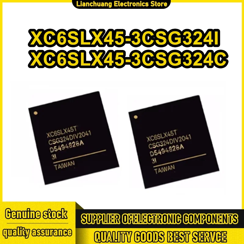 XC6SLX45-3CSG324C XC6SLX45-3CSG324I Оригинальный и аутентичный программируемый логический чип (CPLD/FPGA). Пакет BGA-324
XC6SLX45-3CSG324C XC6SLX45-3CSG324I Оригинальный и аутентичный программируемый логический чип (CPLD/FPGA). Пакет BGA-324