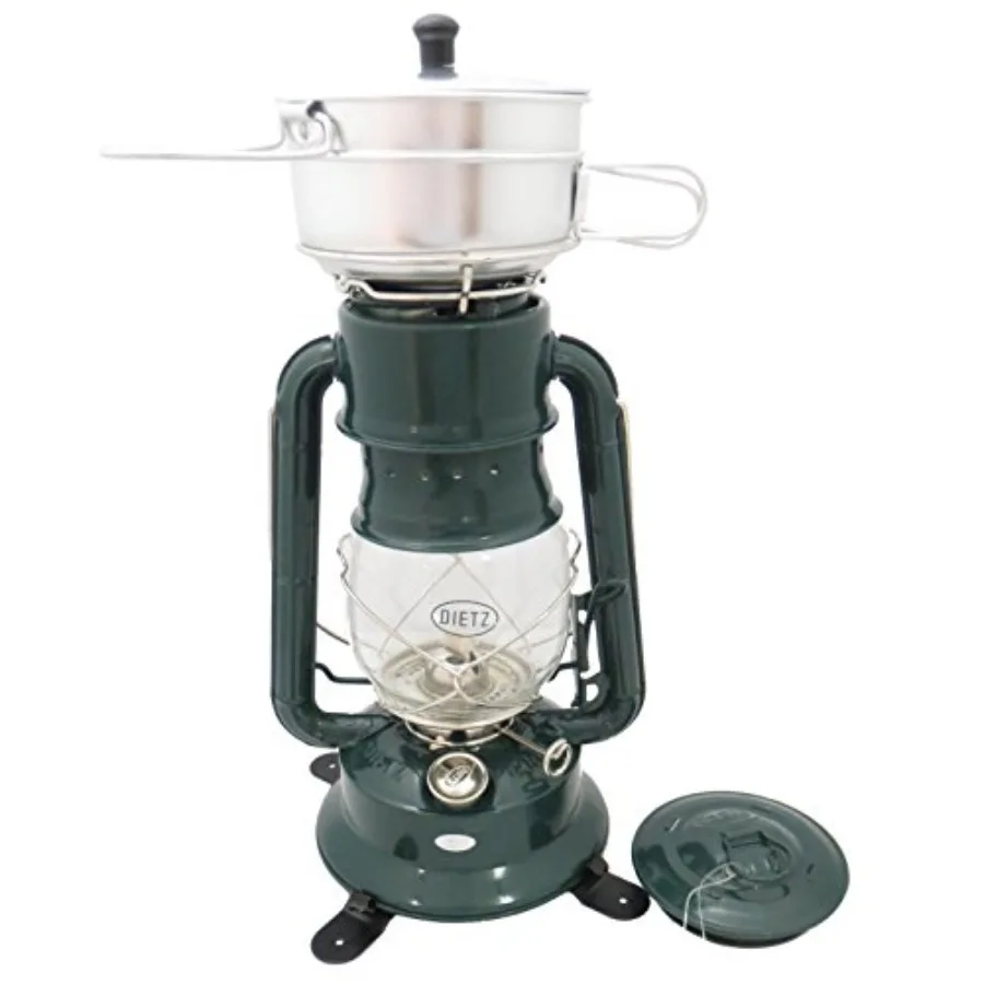 Millennium Lantern/Cooker for outdoor camping, stainless steel body, matte black finish, dual-function with adjustable flame co
Millennium Lantern/Cooker for outdoor camping, stainless steel body, matte black finish, dual-function with adjustable flame co