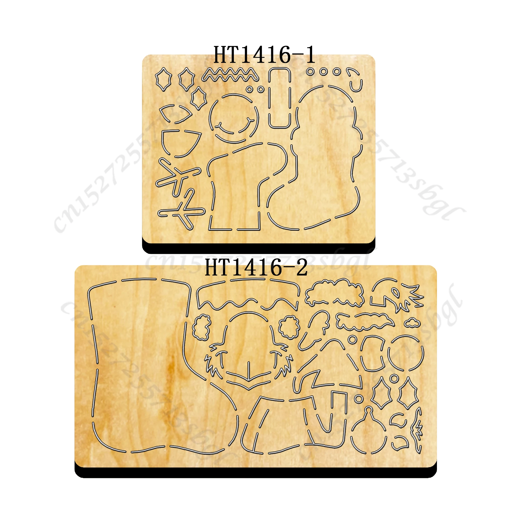 Christmas Series New Die Cutting And Wooden Mold,HT1416 Suitable For Common Die Cutting Machines On The Market.
Christmas Series New Die Cutting And Wooden Mold,HT1416 Suitable For Common Die Cutting Machines On The Market.