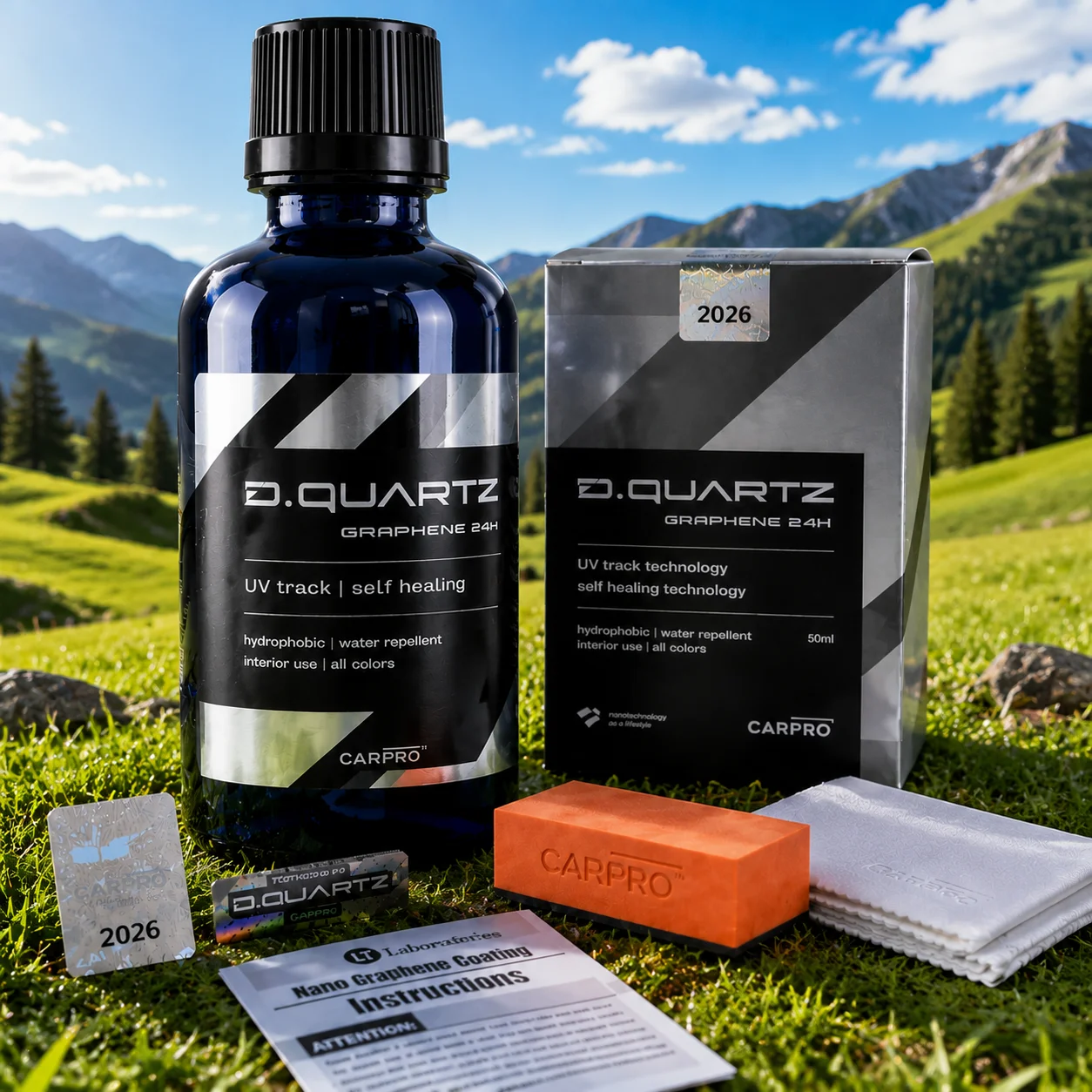 CAR DQUARTZ Graphene 20H Coating with Self Healing and UV Track Technology Car Detailing Professionals 10+Years of Protection
CAR DQUARTZ Graphene 20H Coating with Self Healing and UV Track Technology Car Detailing Professionals 10+Years of Protection
