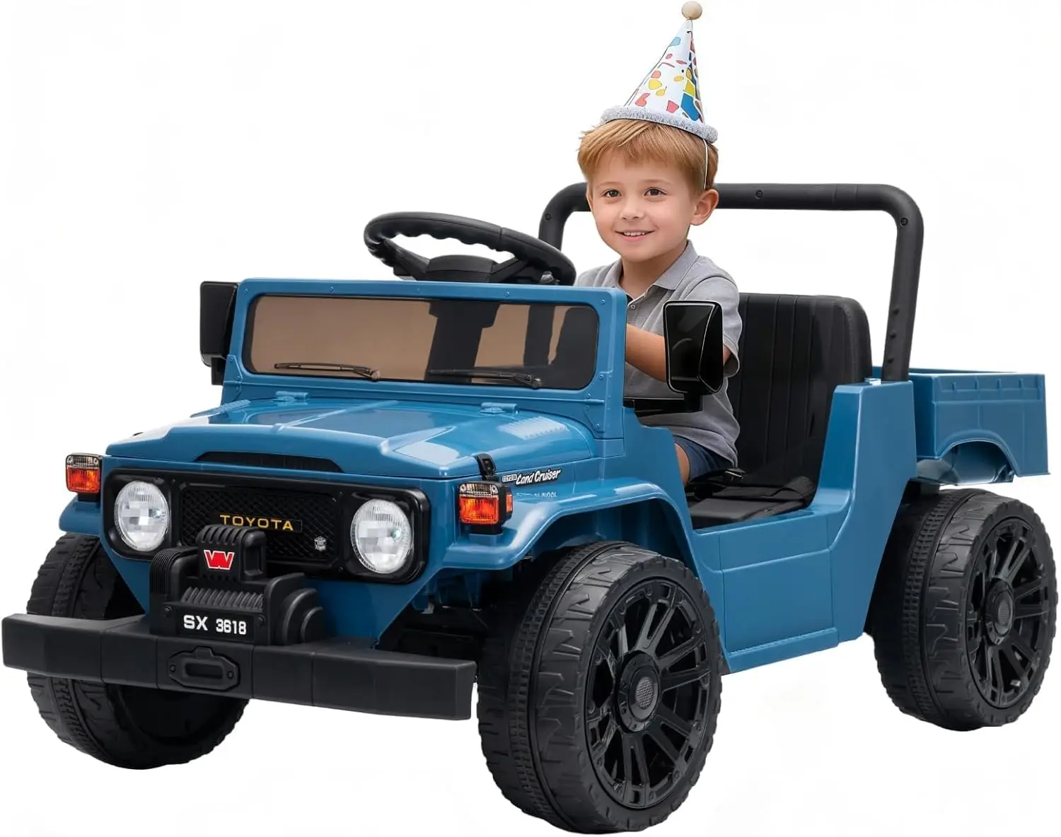 12V Kids Ride On Car Toy With Parent Remote Control, Electric Off-road Vehicle With Music & Light For Boys Girls 3-8
12V Kids Ride On Car Toy With Parent Remote Control, Electric Off-road Vehicle With Music & Light For Boys Girls 3-8