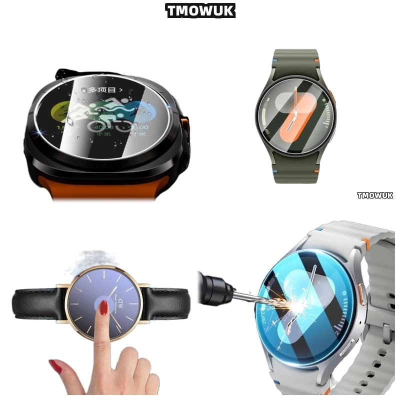 For Samsung Galaxy Watch6 Classic 40mm Watch7 Ultra FE 47 44 43mm Bubble-Free Tempered Glass Screen Protector Scratch Protection
For Samsung Galaxy Watch6 Classic 40mm Watch7 Ultra FE 47 44 43mm Bubble-Free Tempered Glass Screen Protector Scratch Protection