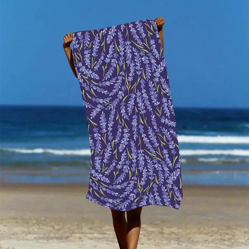 Lavender pattern beach towel bathroom accessories Summer Bath towels beach towel gift for mom friend teacher Happy Mother's Day
Lavender pattern beach towel bathroom accessories Summer Bath towels beach towel gift for mom friend teacher Happy Mother's Day