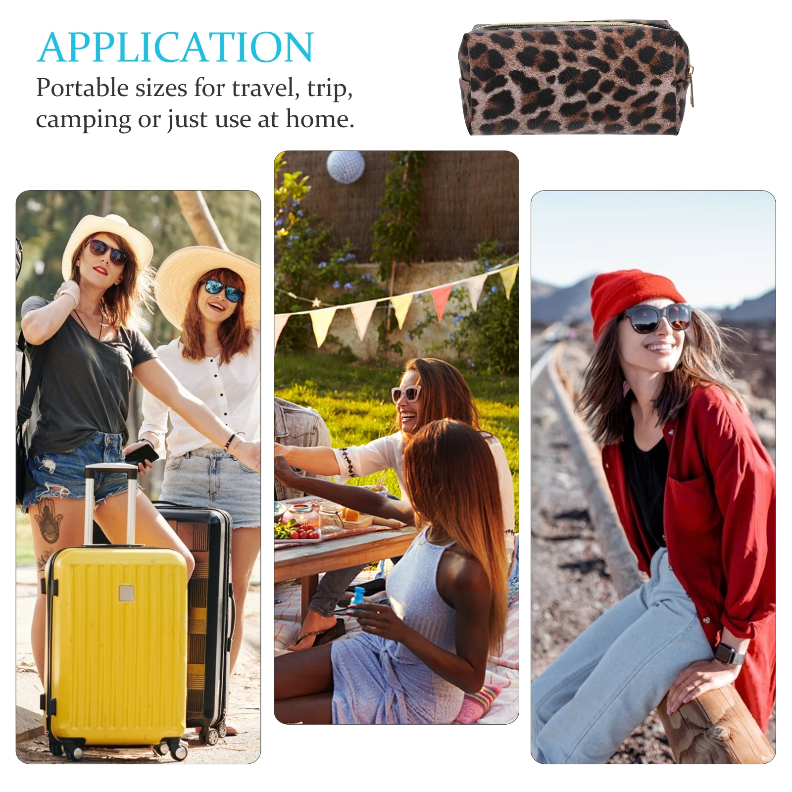 Portable Bag Toiletry Handbag Leopard Design Unique Exquisite Makeup Travel Bag Long Term Durable Practical Small Size
Portable Bag Toiletry Handbag Leopard Design Unique Exquisite Makeup Travel Bag Long Term Durable Practical Small Size
