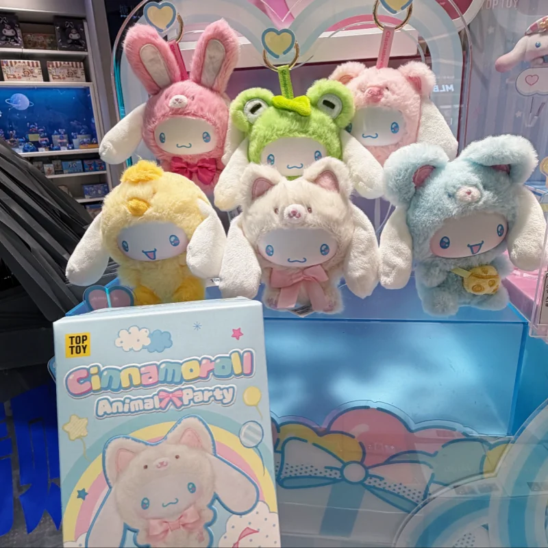 TOP TOY Cinnamoroll Animal Party Plush Blind Box Vinyl Figurine Doll Ornament Trendy Collectible Toy Desktop Home Decor
TOP TOY Cinnamoroll Animal Party Plush Blind Box Vinyl Figurine Doll Ornament Trendy Collectible Toy Desktop Home Decor