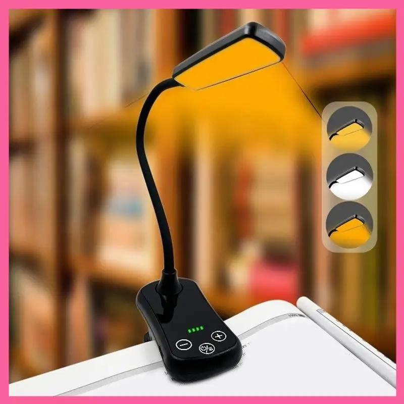 Портативная лампа для чтения, 3 цвета, 8 яркости, USB аккумуляторная лампа, мини-настольная лампа
Портативная лампа для чтения, 3 цвета, 8 яркости, USB аккумуляторная лампа, мини-настольная лампа