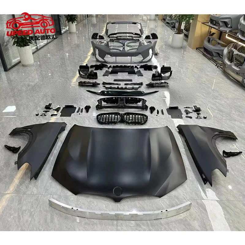 Suitable for STLF Front Rear Bumper Side Skirts Body Kit BMWs X3 F25 2011-2017 Upgrade to 2023 X3M Model.
Suitable for STLF Front Rear Bumper Side Skirts Body Kit BMWs X3 F25 2011-2017 Upgrade to 2023 X3M Model.