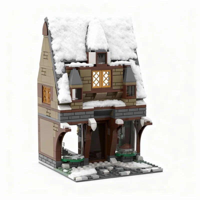 NEW 477PCS MOC Magic Movie Village Hut Visit Baseplate Model DIY Assembly Building Blocks Birthday Gift Display Building Home
NEW 477PCS MOC Magic Movie Village Hut Visit Baseplate Model DIY Assembly Building Blocks Birthday Gift Display Building Home