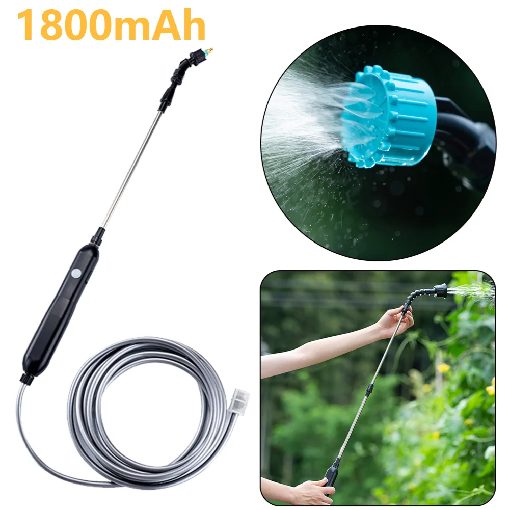Portable Electric Gardening Sprayer Irrigation Tool USB 1800mAh Rechargeable Telescopic Handle with 3 Nozzles for Yard Plant
Portable Electric Gardening Sprayer Irrigation Tool USB 1800mAh Rechargeable Telescopic Handle with 3 Nozzles for Yard Plant