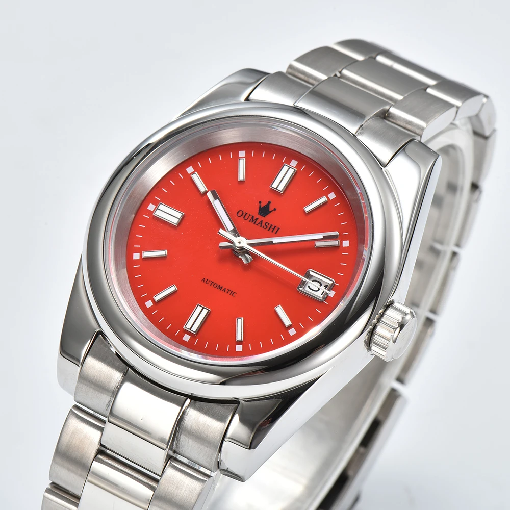 NH35 Watch 39mm case Watch Luxury men's Watch sapphire glass for NH35 Automatic mechanical Movement Men's watch
NH35 Watch 39mm case Watch Luxury men's Watch sapphire glass for NH35 Automatic mechanical Movement Men's watch
