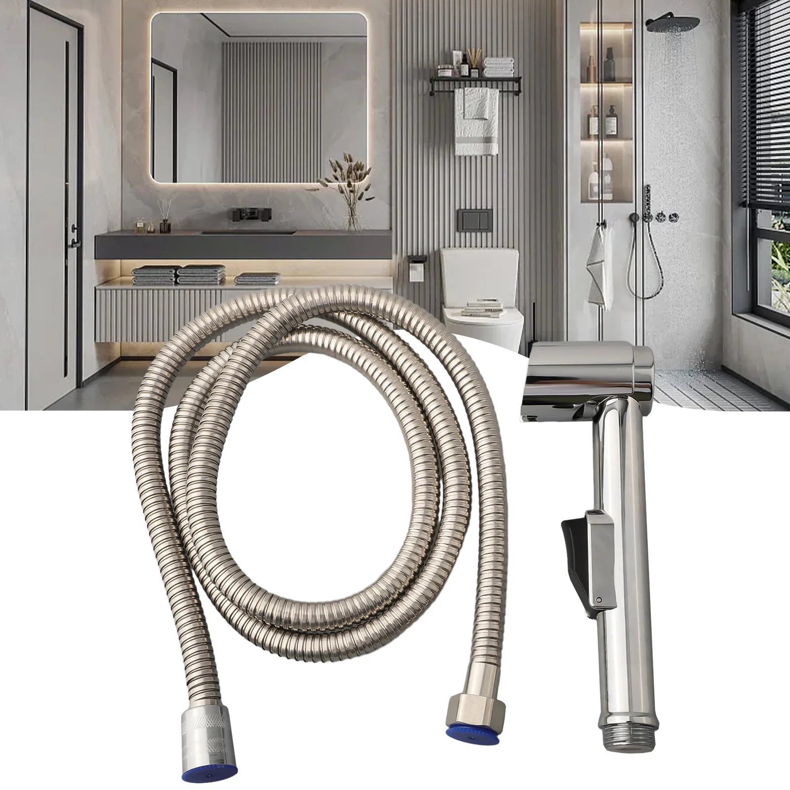 Upgrade Your Cleaning Routine with ABS Hygienic Toilet Shower Head Hose Set Convenient Hand Held Douche Spray Included
Upgrade Your Cleaning Routine with ABS Hygienic Toilet Shower Head Hose Set Convenient Hand Held Douche Spray Included
