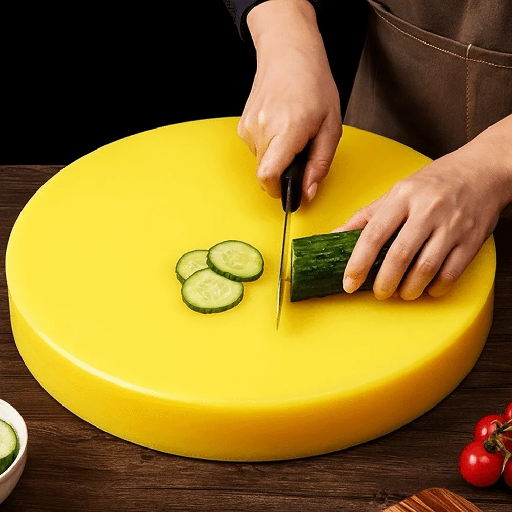 Thick Design Plastic Cutting Board Double-sided Usable Stain Resistant Non-Slip Cutting Board High Temperature Resistance
Thick Design Plastic Cutting Board Double-sided Usable Stain Resistant Non-Slip Cutting Board High Temperature Resistance