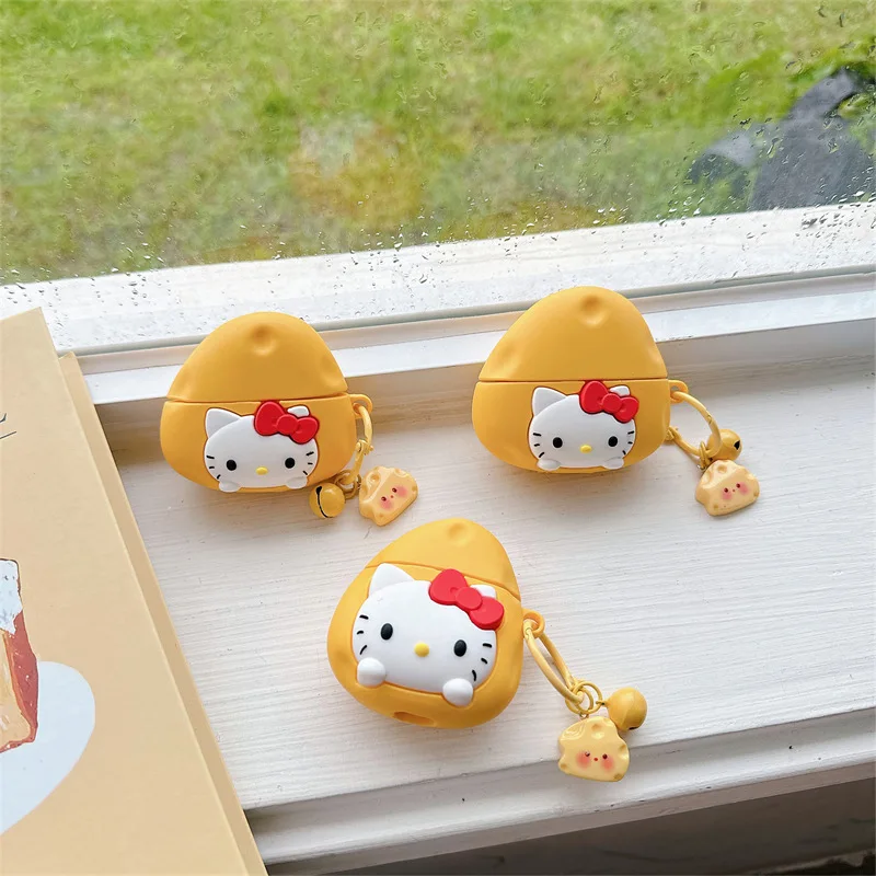 Hello Kitty Cheese With Keychain Case For Airpods Pro 2,Soft Shockproof Earphone Silicone Cover For Airpods Pro Case Funda Girls
Hello Kitty Cheese With Keychain Case For Airpods Pro 2,Soft Shockproof Earphone Silicone Cover For Airpods Pro Case Funda Girls