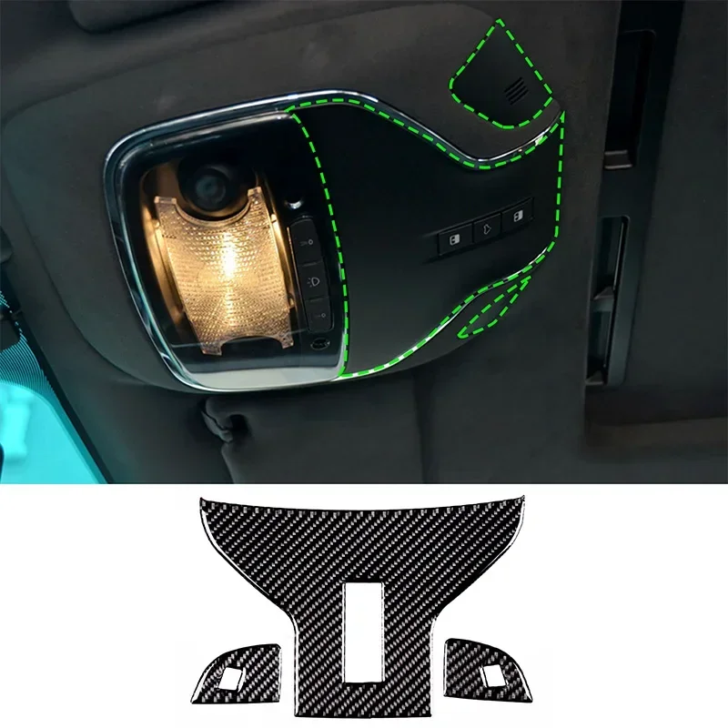 For Maserati Ghibli Quattroporte 2014-2015 Soft Carbon Fiber Car Front Reading Light Panel Cover Trim Sticker Car Accessories
For Maserati Ghibli Quattroporte 2014-2015 Soft Carbon Fiber Car Front Reading Light Panel Cover Trim Sticker Car Accessories