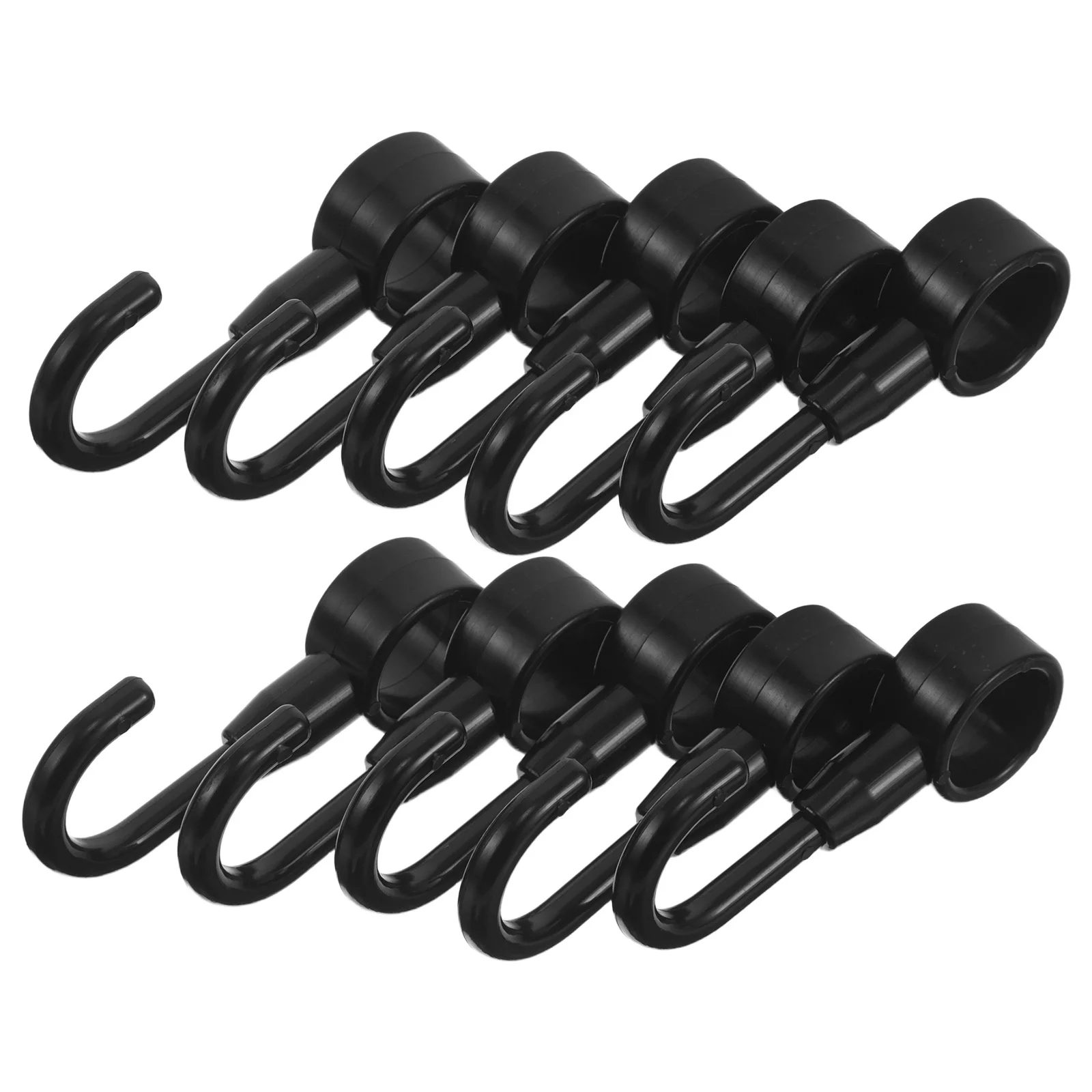 100pcs Multi-Purpose Hook Accessories Black Plastic Tube Hooks 0.47Inch Round Hole For Closet Bathroom Wardrobe Home Storage
100pcs Multi-Purpose Hook Accessories Black Plastic Tube Hooks 0.47Inch Round Hole For Closet Bathroom Wardrobe Home Storage