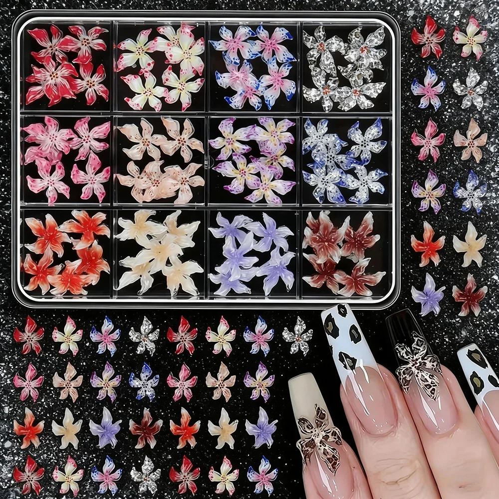 12 Grid Nail Accessories, Ice Crystal Flower Nail Accessories, Resin 3D Wearable Nail Accessories, Light Luxury Nail Design
12 Grid Nail Accessories, Ice Crystal Flower Nail Accessories, Resin 3D Wearable Nail Accessories, Light Luxury Nail Design