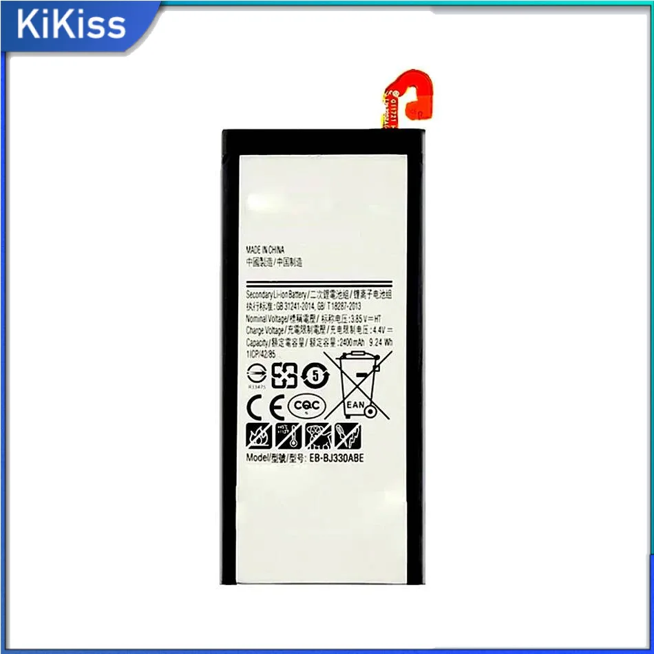Аккумулятор EB-BJ330ABE 2400 мАч для Samsung Galaxy J3 2017 SM-J330 J3300 SM-J3300 SM-J330F DS SM-J330FN SM-J330G SM-J330L
Аккумулятор EB-BJ330ABE 2400 мАч для Samsung Galaxy J3 2017 SM-J330 J3300 SM-J3300 SM-J330F DS SM-J330FN SM-J330G SM-J330L