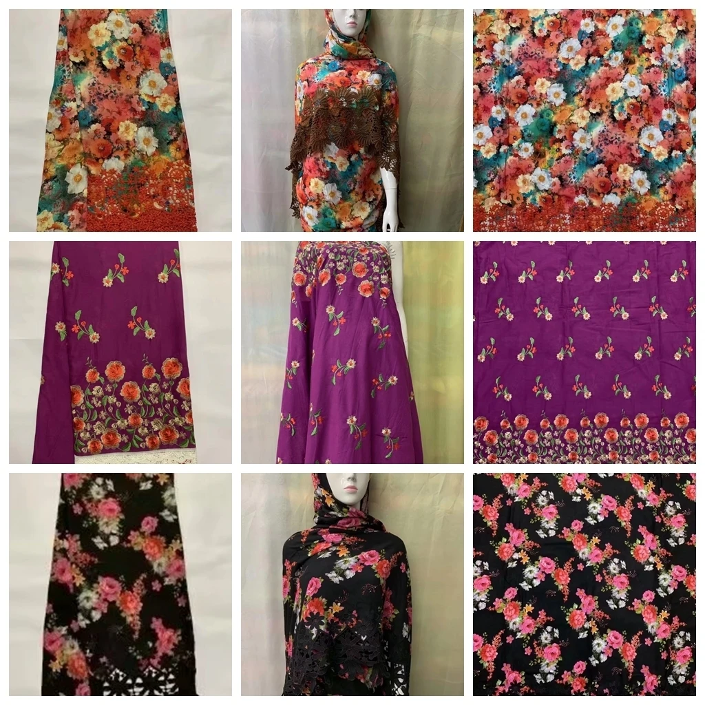 Rayon Cotton Fabric Floral By The Meter for Dresses Baby Clothing Pajama Sewing Drape Summer Flowers Cloth Black White Thin Soft
Rayon Cotton Fabric Floral By The Meter for Dresses Baby Clothing Pajama Sewing Drape Summer Flowers Cloth Black White Thin Soft