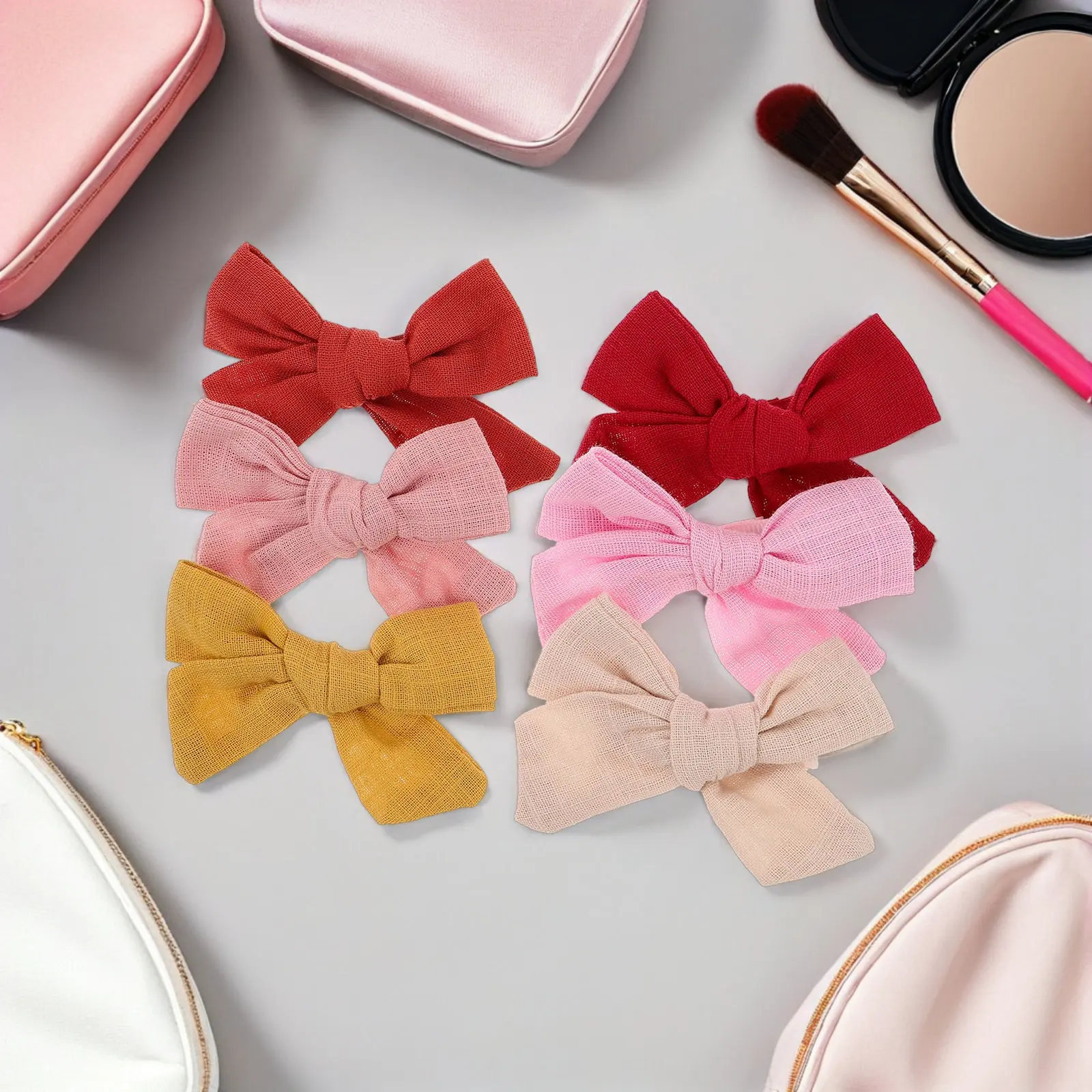 12Pcs Baby Bow Clips Cotton Linen Handcrafted Soft Hair Bows for Girls Toddler Newborn Hair Accessories Sweet Bowknot Barrettes
12Pcs Baby Bow Clips Cotton Linen Handcrafted Soft Hair Bows for Girls Toddler Newborn Hair Accessories Sweet Bowknot Barrettes