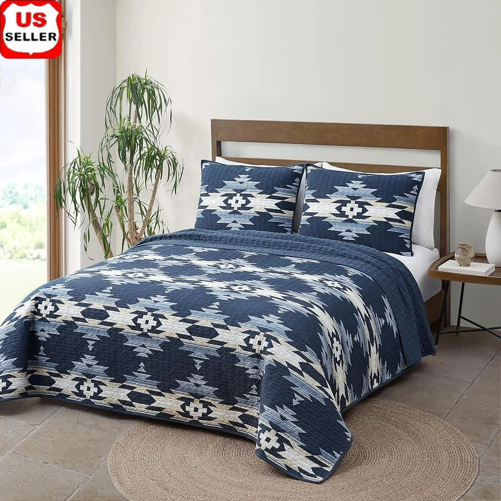 Lightweight Cotton King Coverlet Cozy Bedspread Rustic Home Décor Soft Quilt Set with 2 Pillow Shams All Year Round Comfort
Lightweight Cotton King Coverlet Cozy Bedspread Rustic Home Décor Soft Quilt Set with 2 Pillow Shams All Year Round Comfort