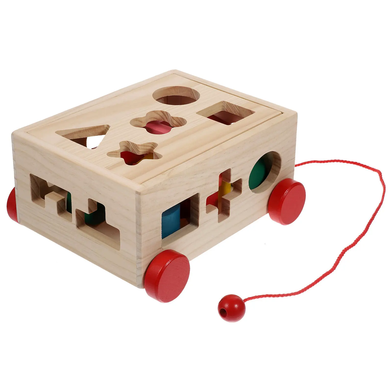 1Set Wood Geometric Shape Matching Blocks Sorting Educational Intelligence Development Activities for Children
1Set Wood Geometric Shape Matching Blocks Sorting Educational Intelligence Development Activities for Children