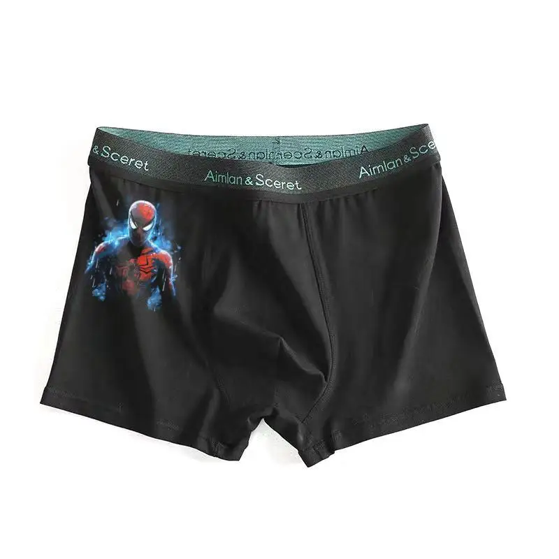 Spider-Man x Marvel Collab Men's Pure Cotton Underwear — 100% Cotton, Antibacterial Boxer Briefs Cosplay
Spider-Man x Marvel Collab Men's Pure Cotton Underwear — 100% Cotton, Antibacterial Boxer Briefs Cosplay