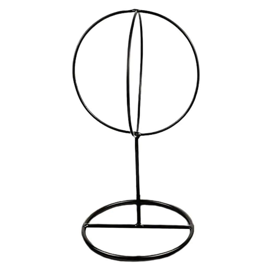 Modern Metal Hat Stands Durable Stable Metal Hat Rack Wigs Holder, Metal