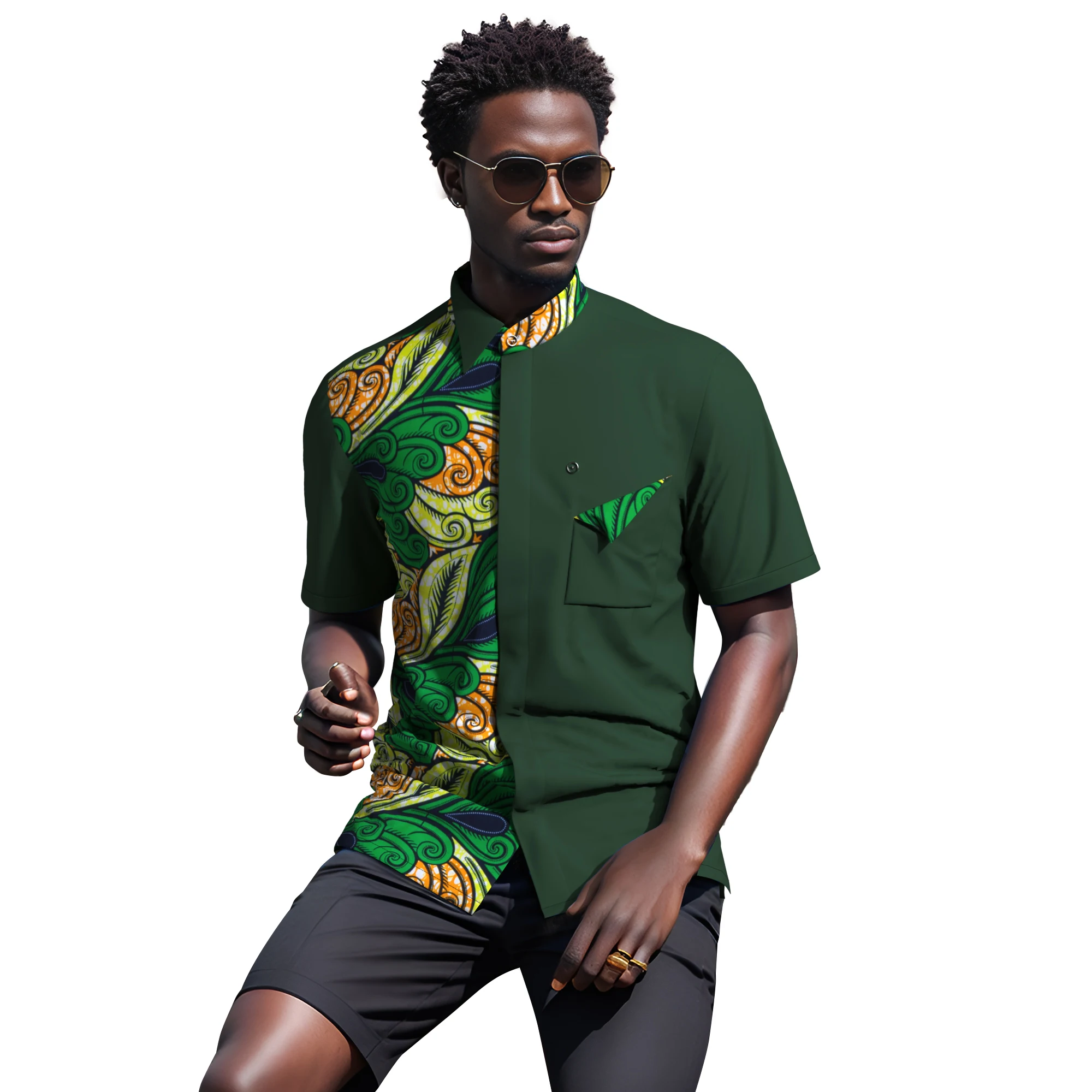 Африканская мужская одежда Bazin Riche Ankara Shirt Повседневная африканская мужская футболка Dashiki Top WYN2042
Африканская мужская одежда Bazin Riche Ankara Shirt Повседневная африканская мужская футболка Dashiki Top WYN2042