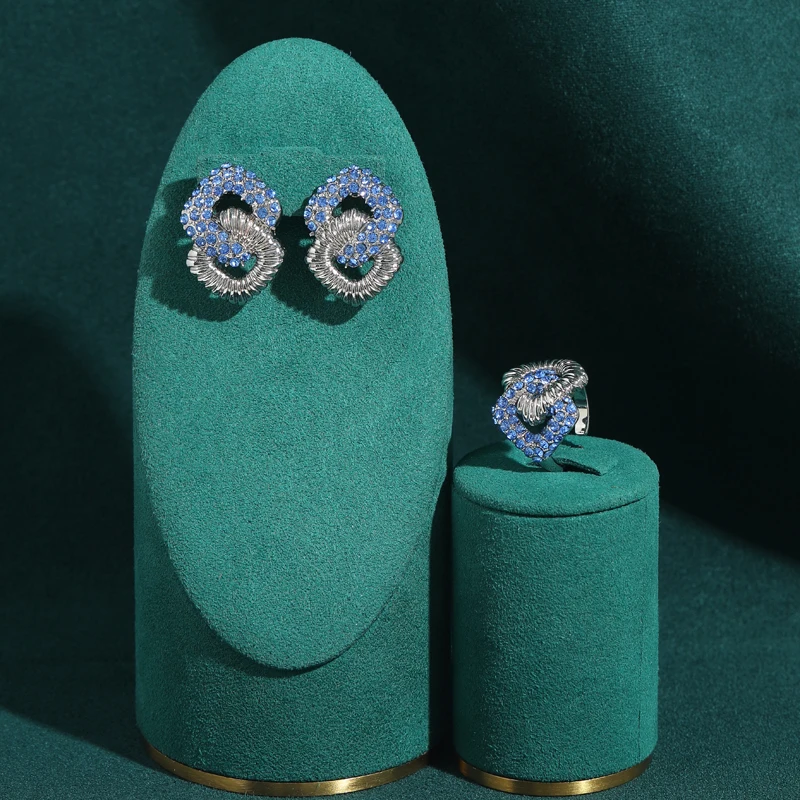 Square Vintage Blue Jewelry Sets Silver Color Zircon 2026 For Woman New High Quality Accessories Mother's Day Elegant Retro Gift
Square Vintage Blue Jewelry Sets Silver Color Zircon 2026 For Woman New High Quality Accessories Mother's Day Elegant Retro Gift