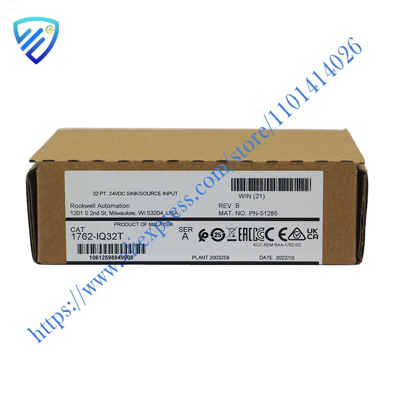 Новый оригинальный контроллер PLC 1762-IQ32T 1762-OB32T 1762-IQ16 1762-IF4 Moudle Быстрая доставка
Новый оригинальный контроллер PLC 1762-IQ32T 1762-OB32T 1762-IQ16 1762-IF4 Moudle Быстрая доставка
