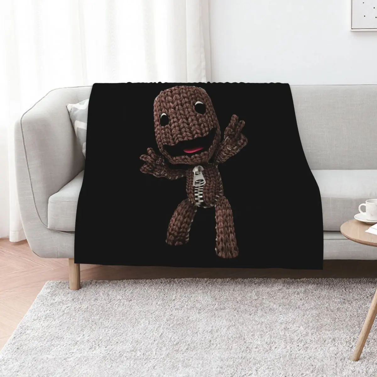 LBP Sackboy Throw Blanket Warm Napping Blanket for Office Couch Bed
LBP Sackboy Throw Blanket Warm Napping Blanket for Office Couch Bed