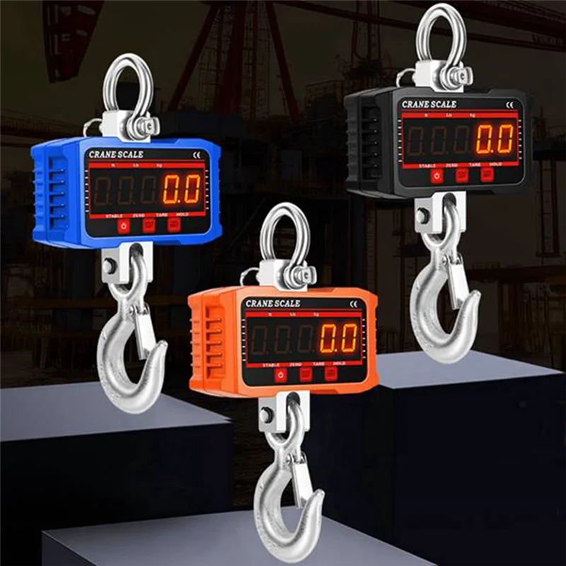 ABWP-Digital Crane Scale 1500KG Industrial Hanging Scale,Portable Scale Industrial Heavy Duty Crane Scale-Black Durable
ABWP-Digital Crane Scale 1500KG Industrial Hanging Scale,Portable Scale Industrial Heavy Duty Crane Scale-Black Durable