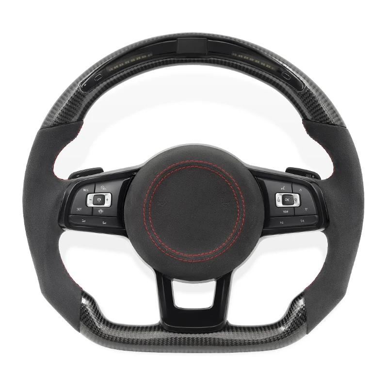 Светодиодный автомобильный руль Alcantra Side для Volkswagen VW Golf MK7 MK6 MK5 MK4 Passat Jetta Touareg Phaeton Tiguan Magotan Polo 
Светодиодный автомобильный руль Alcantra Side для Volkswagen VW Golf MK7 MK6 MK5 MK4 Passat Jetta Touareg Phaeton Tiguan Magotan Polo