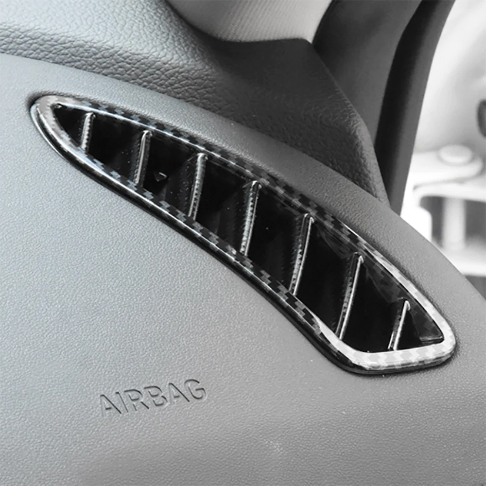 3PCS Carbon Fiber Look Dashboard A.C Vent Air Outlet Bezel Trim Stickers For 2019-2023 Hyundai Sonata Accessories
3PCS Carbon Fiber Look Dashboard A.C Vent Air Outlet Bezel Trim Stickers For 2019-2023 Hyundai Sonata Accessories