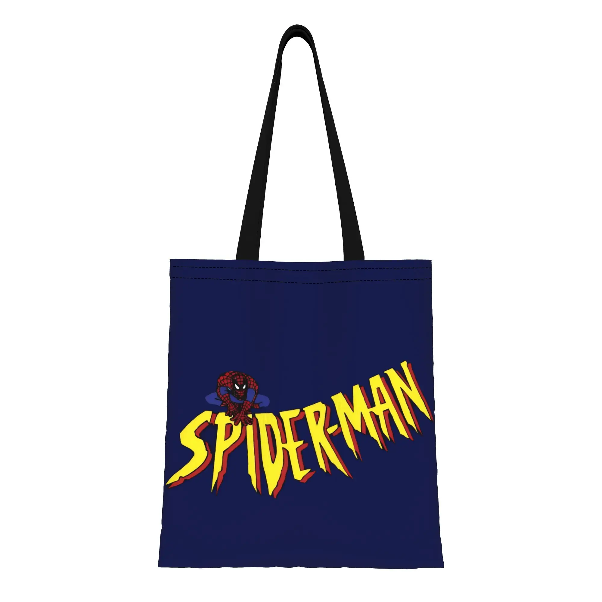 Classic Spider Man Marvel Canvas Tote Bag Perfect for Grocery Women's Top-Handle Bags
Classic Spider Man Marvel Canvas Tote Bag Perfect for Grocery Women's Top-Handle Bags